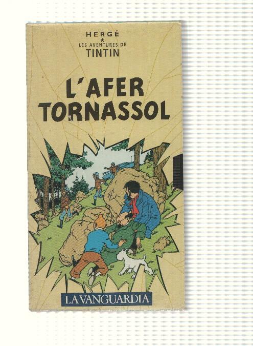 Tintin: VHS La Vanguardia: num 09 - Les Aventures de Tintin. Laffer Tornassol. Herge