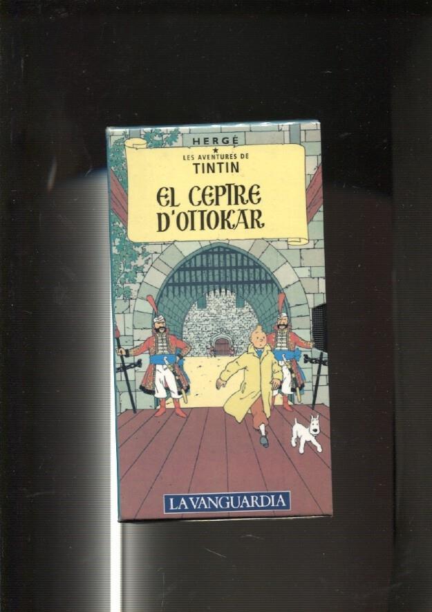 Tintin: VHS La Vanguardia: num 06 - Les Aventures de Tintin. El ceptre D'Ottokar
