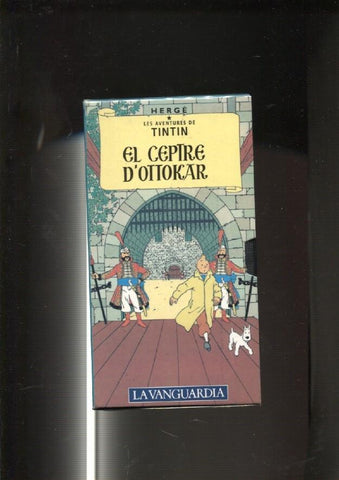 Tintin: VHS La Vanguardia: num 06 - Les Aventures de Tintin. El ceptre D'Ottokar
