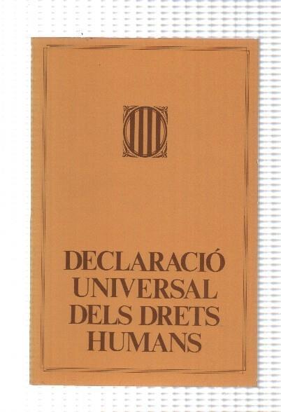 Declaracio Universal dels Drets Humans - Publicacions del Parlament de Catalunya