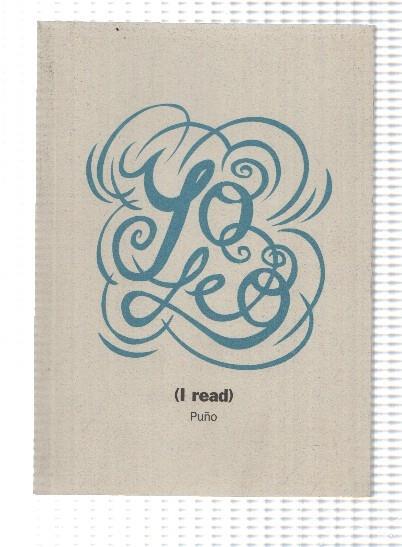 Blur Ediciones: (I read) Yo leo - Puño