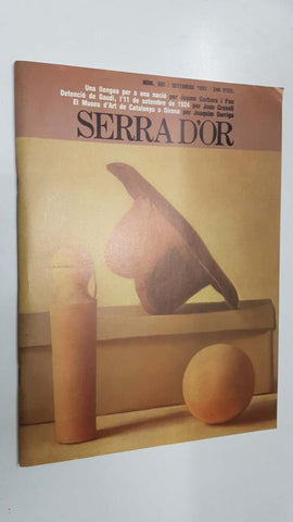 Revista Serra Dor num 335: set 1987, any XXIX. El Museu de Art de Catalunya a Girona