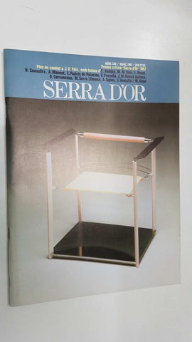 Revista Serra Dor num 330: març 1987, any XXIX. Plec de comiat a J.V. Foix