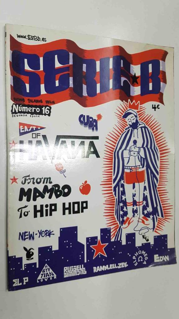 Revista Serie B num 16, 2a epoca - Madrid tinta en las venas, Egyptian Lover