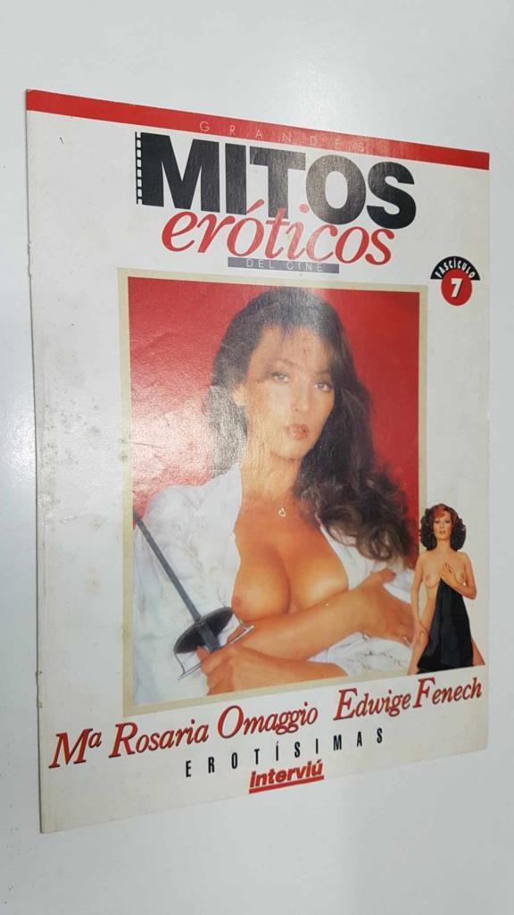 Grandes Mitos eroticos del cine: fasciculo 7 - Maria Rosaria Omaggio. Interviu. Erotisimas. Paginas del 98 al 111
