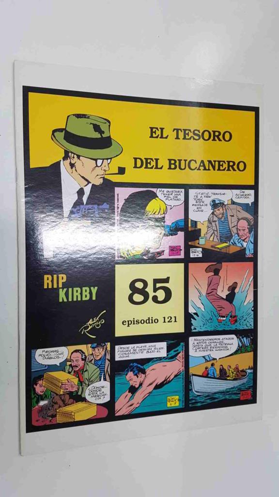 Rip Kirby 85 episodio 121 - El tesoro del bucanero. Tiras diarias del 12/11/79 al 23/2/80