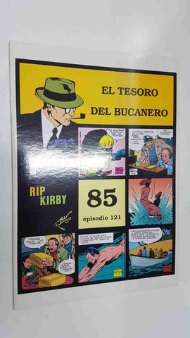 Rip Kirby 85 episodio 121 - El tesoro del bucanero. Tiras diarias del 12/11/79 al 23/2/80