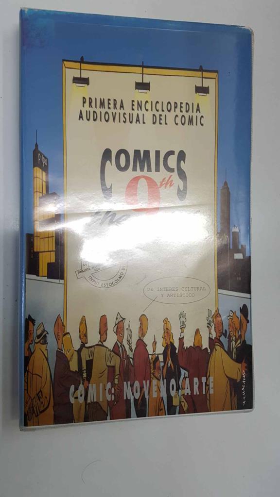 Comic Noveno Arte. Primera Enciclopedia Audiovisual del Comic. Seleccionada en el Input Estocolmo 89