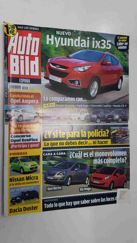 Autobild: num 233, 30/4/2010 - Nuevo Hyundai ix35, La Mille Miglia una carrera historica