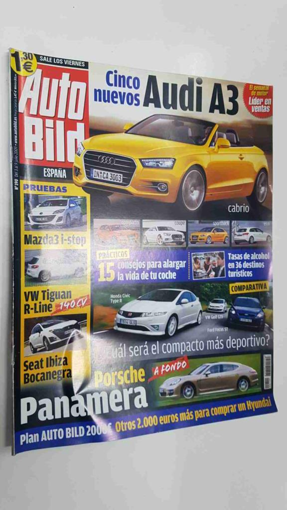 Autobild: num 190 3/7/2009 - 15 consejos para alargar la vida de tu coche, Porsche Panamera a fondo