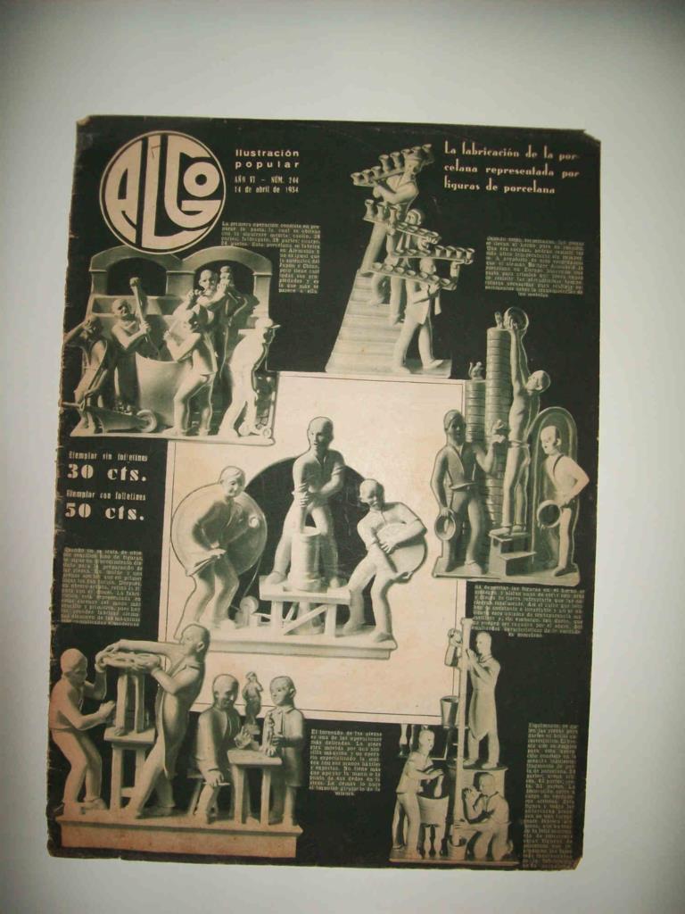 LAMINA 14952: Portada revista Ilustracion Popular, numero 244, 14 de abril de 1934