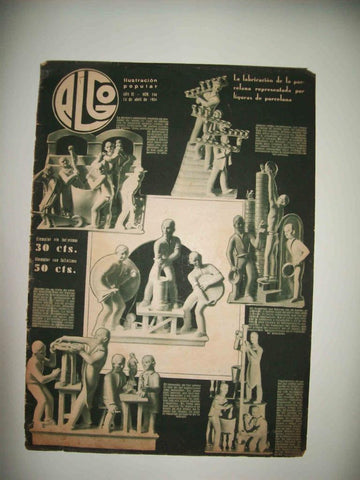 LAMINA 14952: Portada revista Ilustracion Popular, numero 244, 14 de abril de 1934