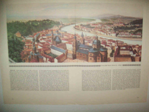 LAMINA 14996:Salzburgo hacia 1860