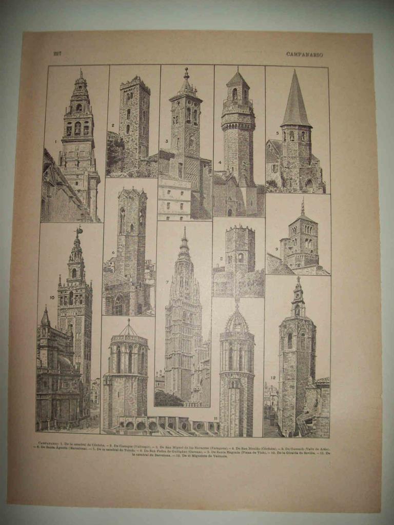 LAMINA 14964: Campanarios