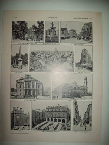 LAMINA 14962: Vistas de la ciudad de Castellon