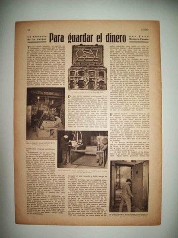 LAMINA 14956: Para guardar el dinero