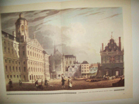 LAMINA 14990: Amsterdam. El Palacio Real hacia 1810
