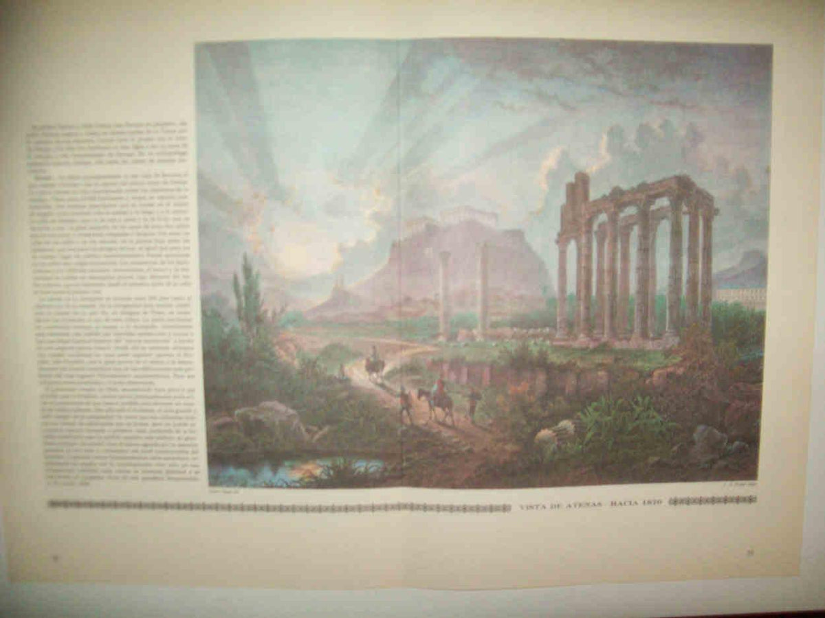 LAMINA 14984: Vista de Atenas hacia 1870