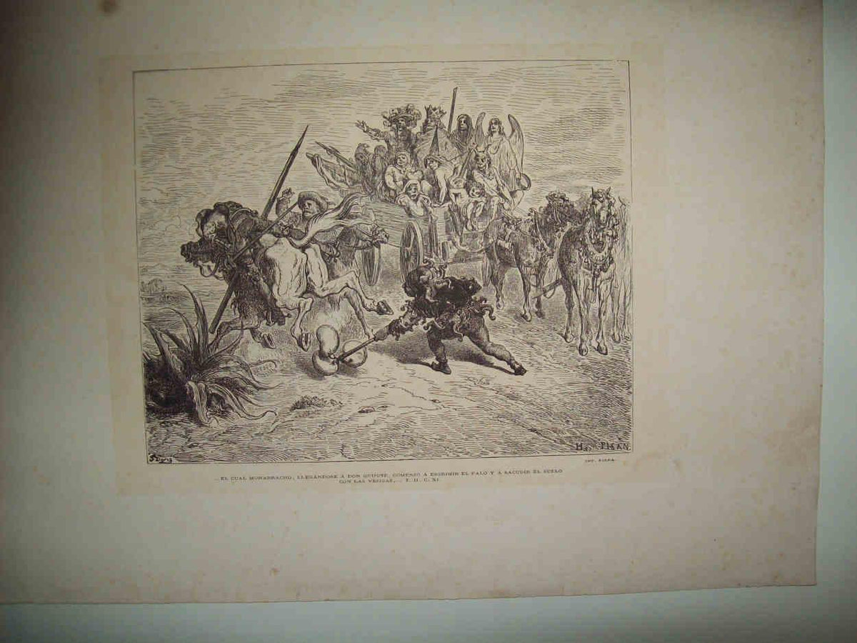 LAMINA 14974: Moharracho y Don Quijote