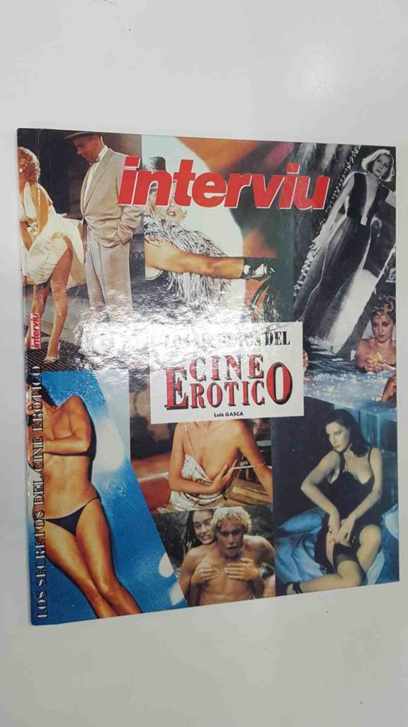 Cubierta para encuadernar: Interviu. Los secretos del cine erotico - Luis Gasca (solo cubierta)