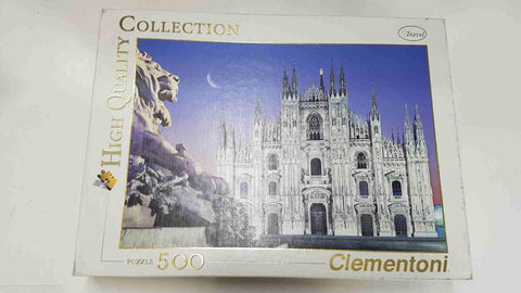 Puzzle, Clementoni: 500 piezas - High Quality Collecction. Travel. Mariae Nascenti (Duomo - Milan). 49x36 cm