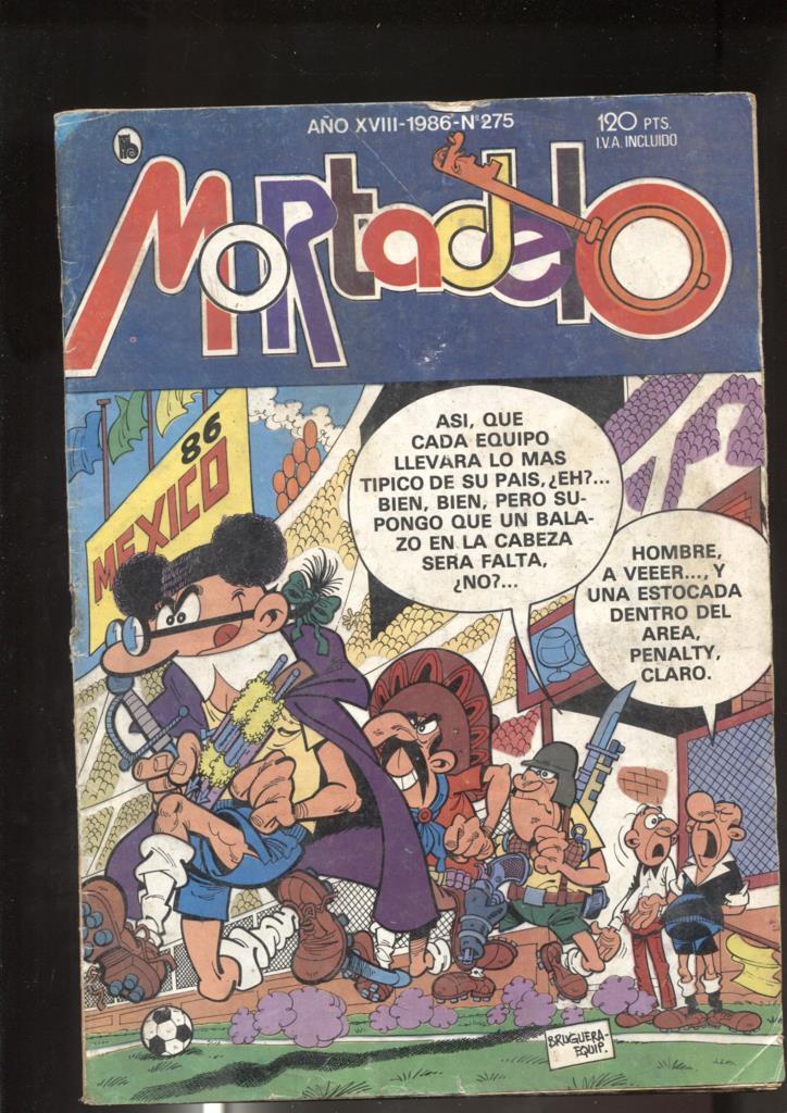 Super Mortadelo numero 275: (numerado 1 en interior cubierta)