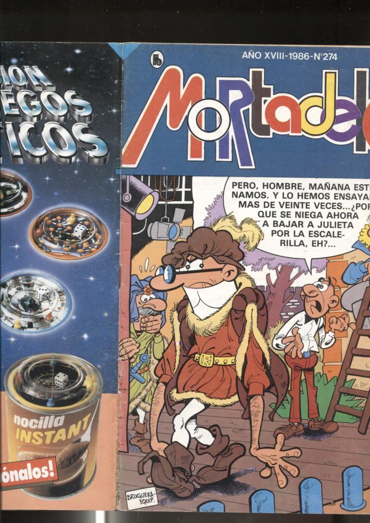 Super Mortadelo numero 274:  (numerado 3 en interior cubierta)