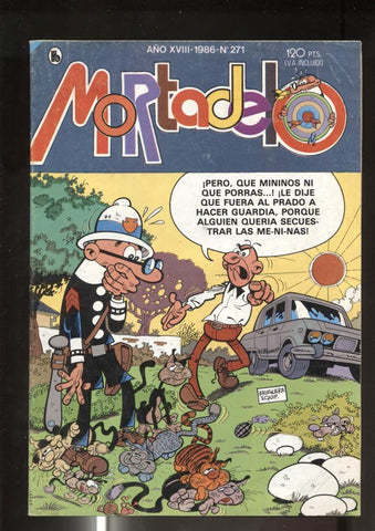 Super Mortadelo numero 271: (numerado 1 en interior cubiertas)