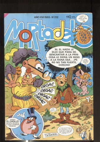 Super Mortadelo numero 212: (numerado 1 en trasera)