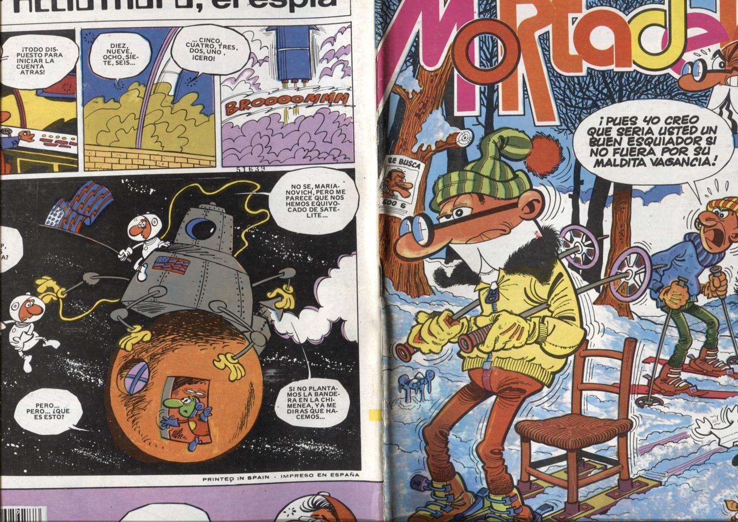 Super Mortadelo numero 209: (numerado 2 en trasera)