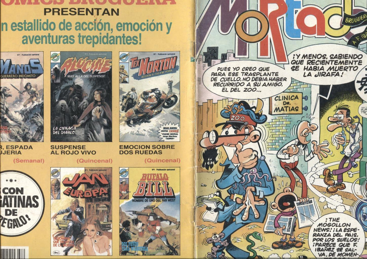Super Mortadelo numero 203: (numerado 2 en trasera)