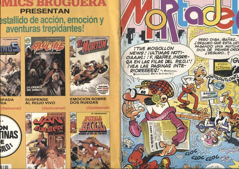 Super Mortadelo numero 202: (numerado 3 en trasera) (grapa oxidada a sacar )
