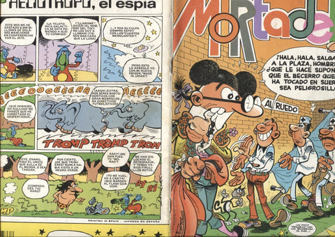 Super Mortadelo numero 201 (numerado 2 en trasera) 