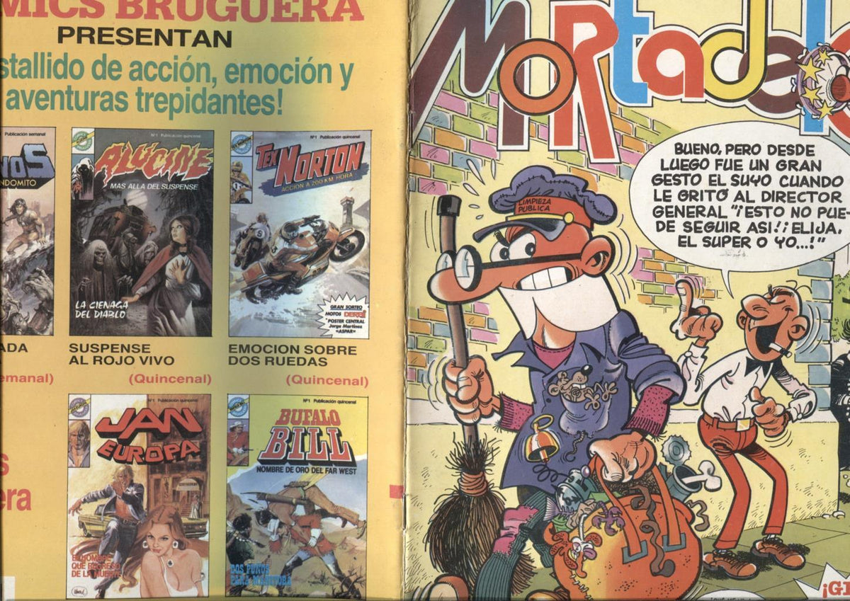 Super Mortadelo numero 200: (numerado 2 en trasera)