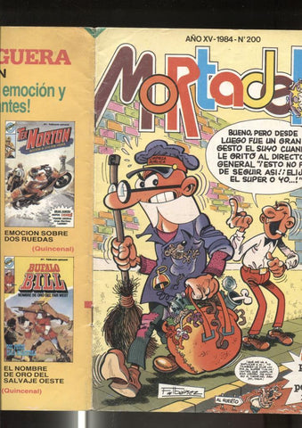 Super Mortadelo numero 200: (numerado 3 en trasera)