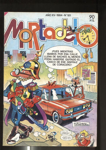 Super Mortadelo numero 181: (numerado 1 en trasera)