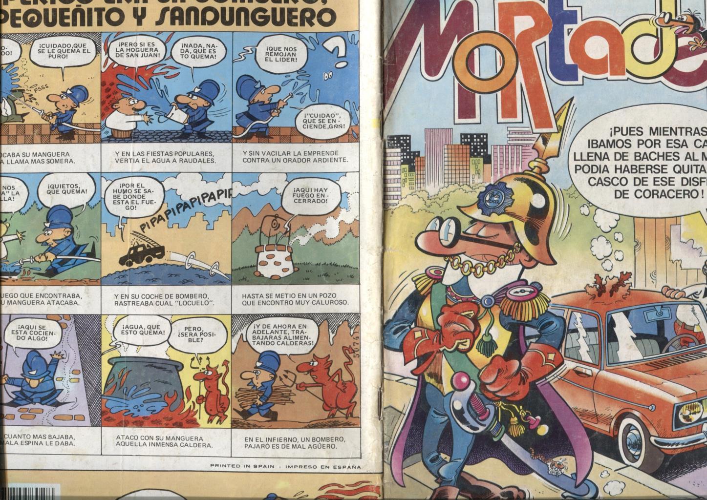 Super Mortadelo numero 181: (numerado 2 en trasera)