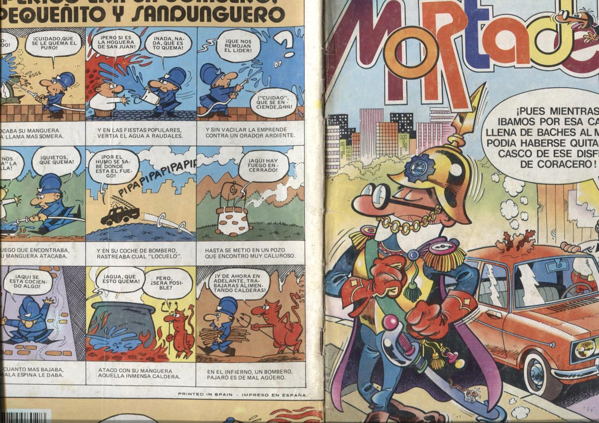 Super Mortadelo numero 181: (numerado 2 en trasera)