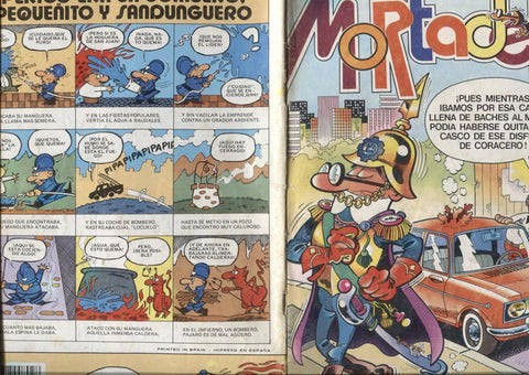 Super Mortadelo numero 181: (numerado 2 en trasera)