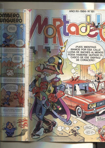 Super Mortadelo numero 181: (numerado 5 en trasera) (algo aviejado)