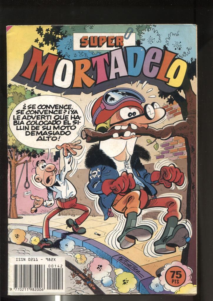 Super Mortadelo numero 142: (numerado 2 en trasera)