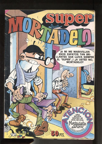 Super Mortadelo numero 098: numerado 1A en interior cubierta), Superman: esclavos de escarcha asesina