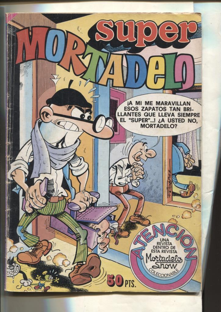Super Mortadelo numero 098: numerado 2A en interior cubierta), Superman: esclavos de escarcha asesina
