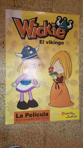 Poster doble: Wickie el Vikingo - La Abeja Maya. La pelicula (Planeta Junior)