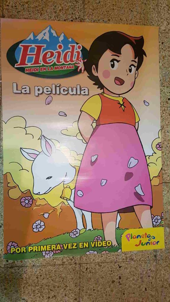 Poster doble: Heidi - Marco. La pelicula (Planeta Junior)