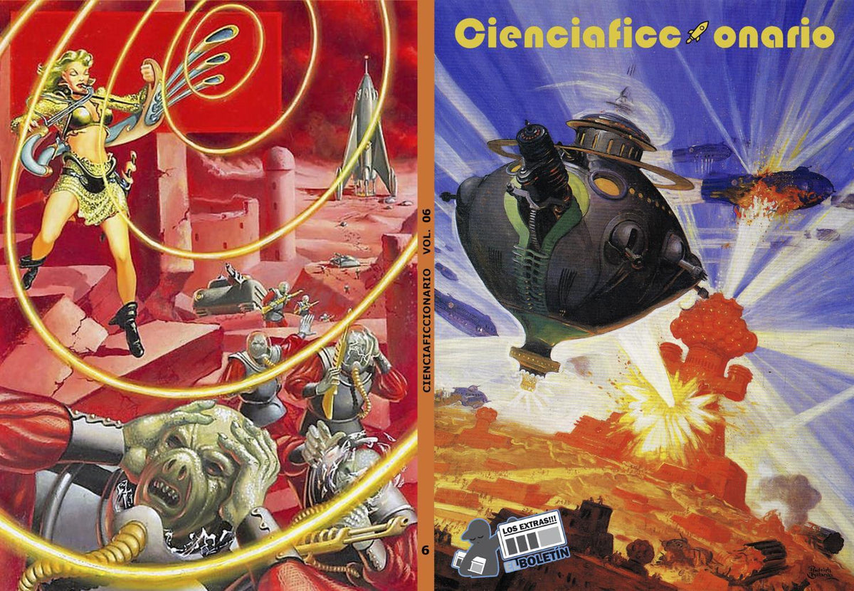 Ciencia ficcionario volumen 06: Bob Morane, Bogey, Boy, Bull Rockett, Brick Bradfort, Buck Rogers, etc