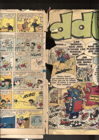 DDT tercera epoca numero 287: cubierta rota segun imagen