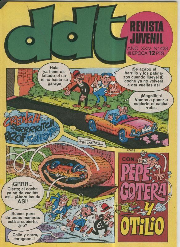DDT tercera epoca numero 423: Anacleto, Teresito, Aceituno Cargante