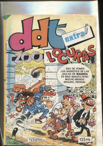 DDT Extra 069: Locuras: (numerado 2 trasera, cello lado lomo)