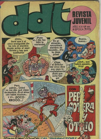 DDT tercera epoca numero 285: Domingon, Aceituno Cargante